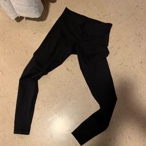 Black Lululemon leggings (not high waisted)